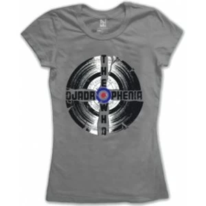 Image of The Who Quadrophenia Grey Ladies TShirt Size: Large