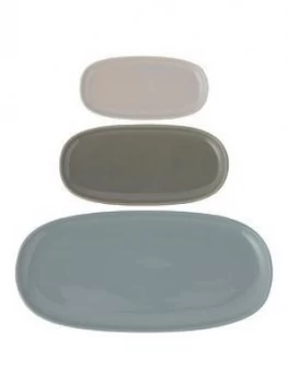 Typhoon World Foods Set Of 3 Serving Platters