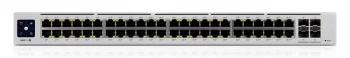 image of Networks UniFi Pro 48-Port PoE - Managed - L2/L3 - Gigabit Ethernet (10/100/1000) - Power over Ethernet (PoE) - Rack mounting - 1U