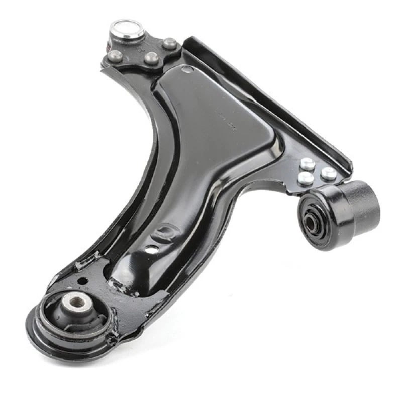 Image of VAICO V40-0504 Suspension arm Control Arm, Sheet Steel, Original VAICO Quality, Lower Front Axle, with rubber mount, with bush Sheet Steel Track Contr