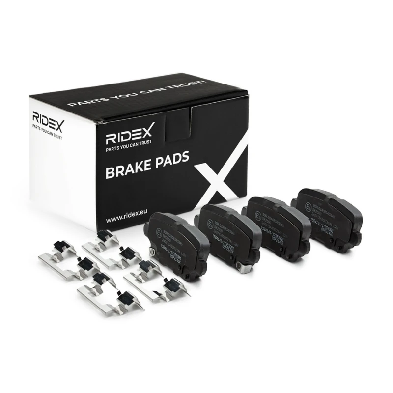 Image of RIDEX Brake pad set RIDEX 402B1624