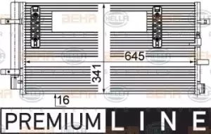 Image of Condenser Air Conditioning 8FC351303-501 by BEHR