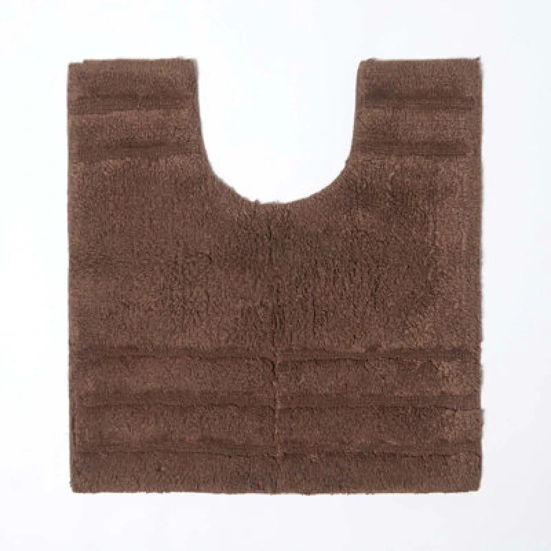 Image of Homescapes Spa Supreme Luxury Pedestal Mat Brown