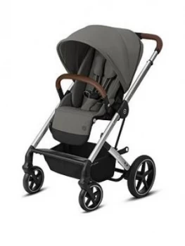 image of Cybex Balios S Lux - Silver Frame Version Luxury Size Pushchair - Soho Grey