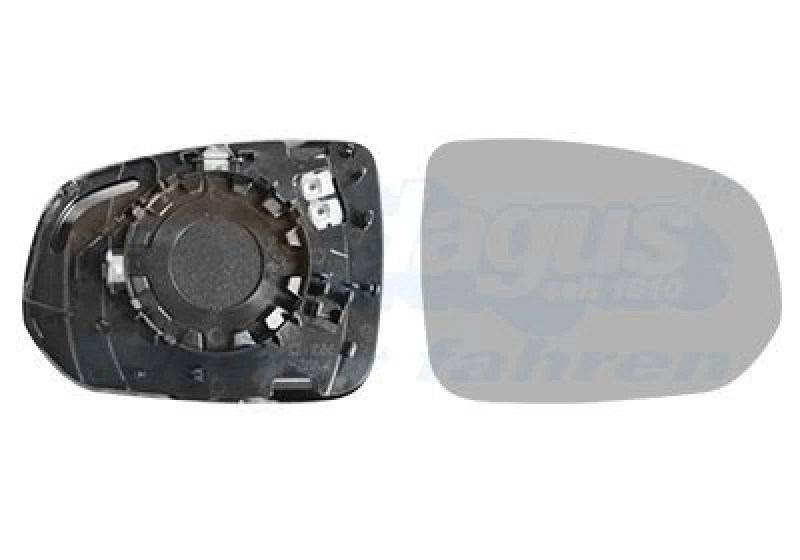 Image of VAN WEZEL Wing mirror glass VAN WEZEL 5926838