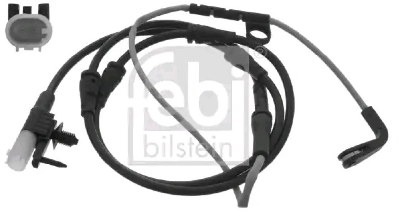 Image of FEBI BILSTEIN 47373 Brake Pad Wear Sensor Front Axle Warning Contact,brake pad wear (407)