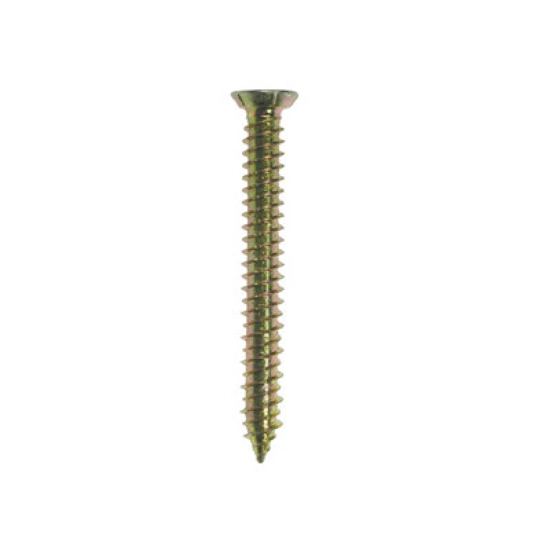 Image of Jcp Fixings Concrete Screws Csk Head Zyp 7.5 X 130mm - Fjcs75130A - Perfect For Concrete - Box Of 100