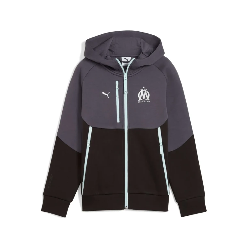 Image of Puma Children's hoodie OM Noir Unisex 12 ans