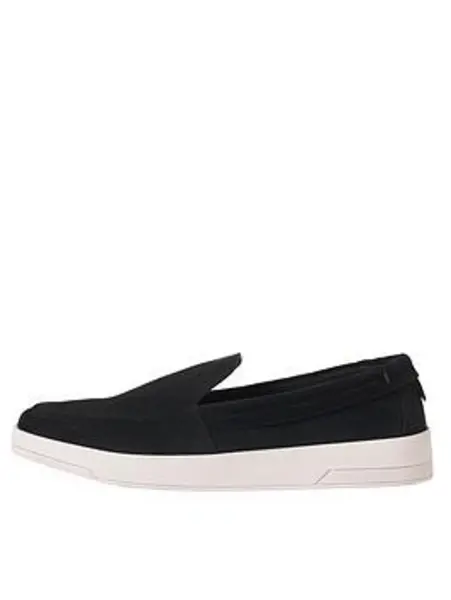 Image of Jack & Jones Suede Loafers - Navy Navy VUU30 Male 7,8,9,10,11,12
