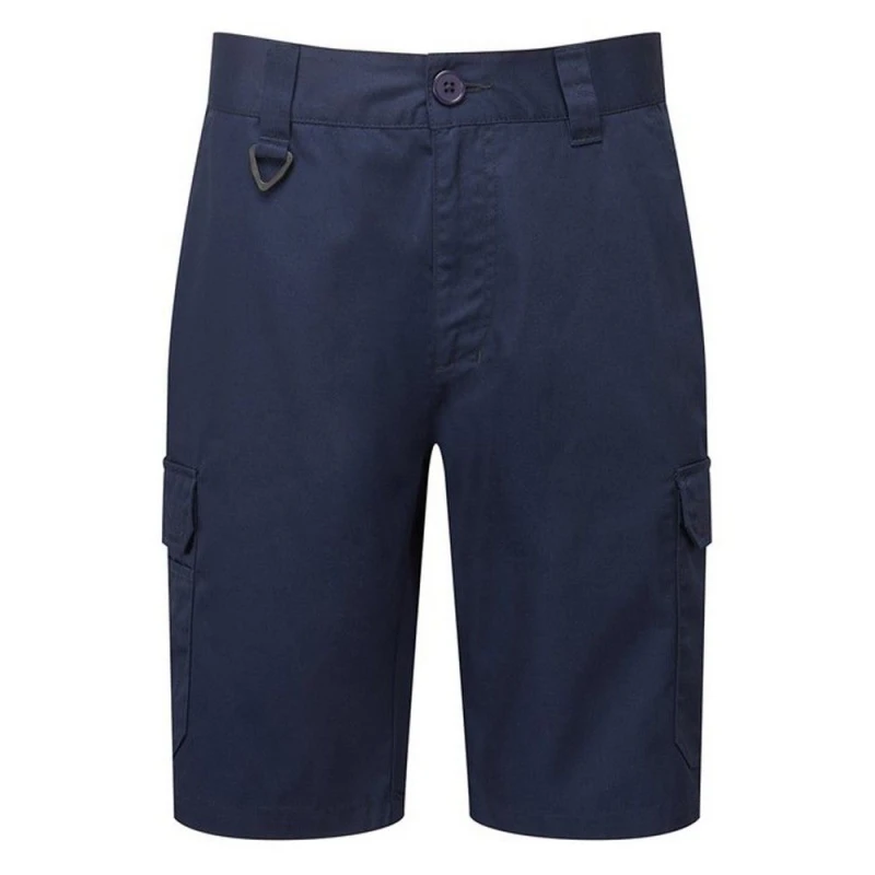 Image of Premier Premier Men Work Cargo Shorts in Navy Size: large Navy L Male 5063238609105