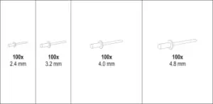 Image of YATO Rivet YT-36420