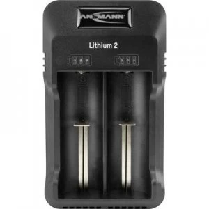 image of Ansmann Lithium 2 Charger for cylindrical cells No Li-ion, NiCd, NiMH 10340, 10350, 10440, 10500, 12500, 12650, 13500, 13650, 14500, 14650, 16340, 166