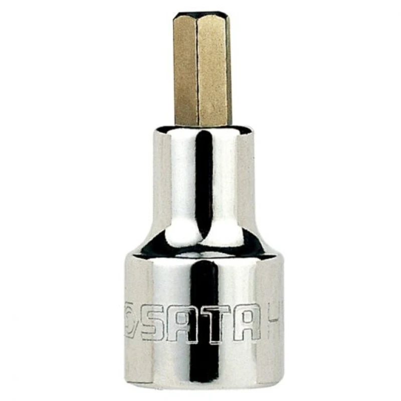 Image of SATA 24209 Screwdriver Bit Square Drive Tang Size: 12.5 (1/2")mm (inch), Chrome steel Chrome steel Screwdriver Bit (5514)