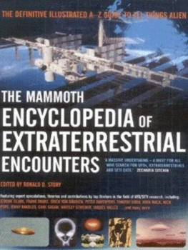 Image of The Mammoth Encyclopedia of Extraterrestrial Encounters by Ronald Story Paperback