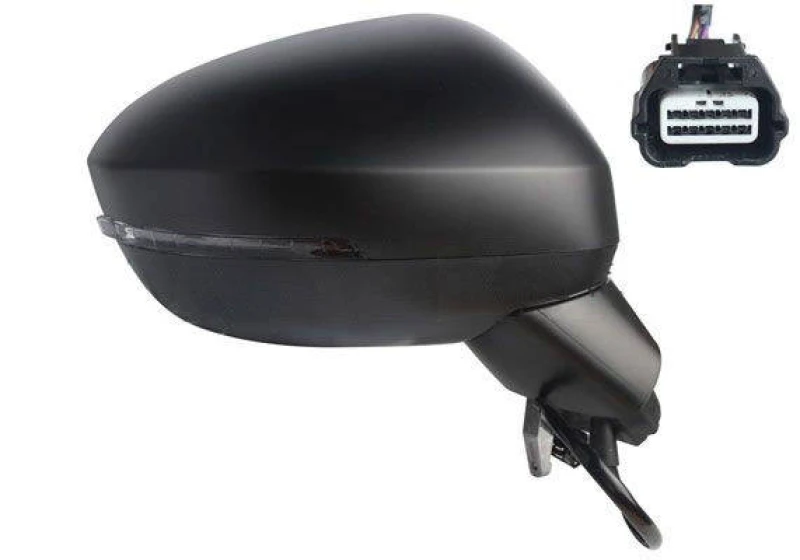 Image of ALKAR 9042764 Wing mirror Right, Electric, Convex, primed Outside Mirror (50)