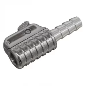 Image of Straight Swivel Tyre Inflator Clip-on Connector 8MM Bore