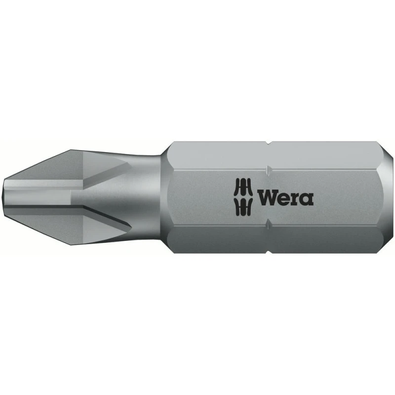 Image of Wera 851/1Z PH Extra Tough Phillips Screwdriver Bit PH0 25mm Pack of 1 851/1 Z PH