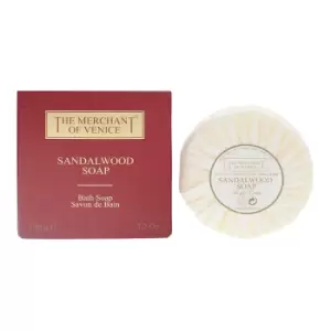 image of The Merchant of Venice Sandalwood Soap 100g TJ Hughes