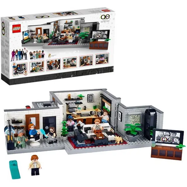Image of LEGO LEGO Icons Creator Queer Eye The Loft Fab 5 10291 - Multi One Size