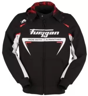 Image of Furygan Sektor Roadster Black White Red 2XL