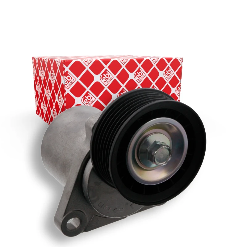 Image of FEBI BILSTEIN 33355 Tensioner Belt Tensioner,v-ribbed belt (541)