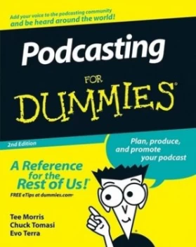 Image of Podcasting for Dummies by Tee Morris Book