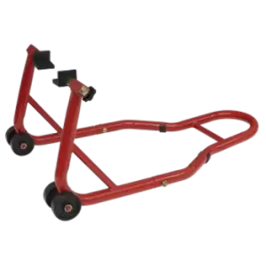 Image of Sealey Universal Rear Paddock Stand With Rubber Supports - RPS2KD