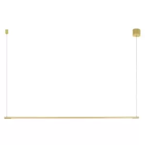 Image of Merano - Albuquerque Bar Pendant Ceiling Light Brass Gold Aluminium LED 20W 1400Lm 3000K