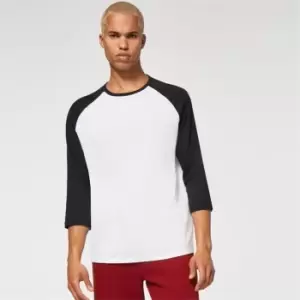 image of Oakley Raglan T Shirt - Cream