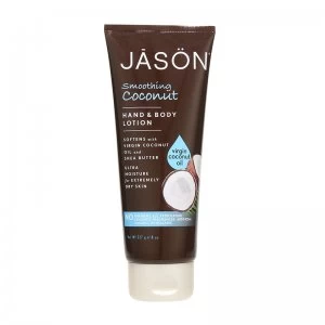 image of Jason Smoothing Coconut Hand Body lotion 227g