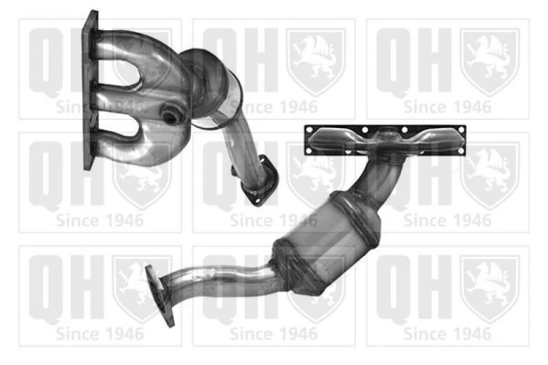Image of QUINTON HAZELL Catalytic converter QUINTON HAZELL QCAT91351H