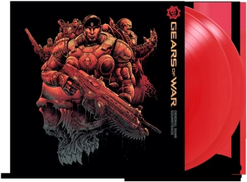 Image of Gears Of War Gears of War - Original Game Soundtrack LP red