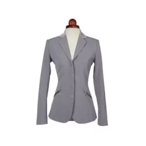 image of Aubrion Womens/Ladies Oxford Suede Show Jumping Jacket (30) (Grey)