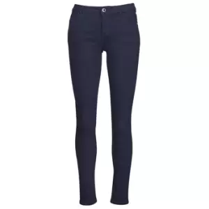 image of Morgan PETRA womens Trousers in Blue - Sizes UK 6,UK 8,UK 10,UK 12,UK 14