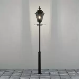 image of Konstsmide Pallas Outdoor Classic Black, Taurus Lamp Post, IP23