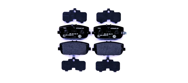 Image of HELLA Brake pad set HELLA 8DB 355 006-781