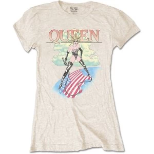 Image of Queen - Mistress Womens Large T-Shirt - Neutral