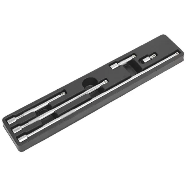 Image of Genuine SEALEY AK6341 Extension Bar Set 5pc 3/8Sq Drive