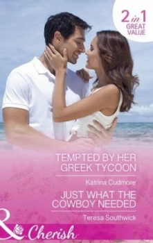 Image of Tempted by Her Greek Tycoon by Katrina Cudmore Book