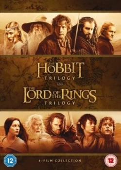 Image of The Hobbit Trilogy/The Lord of the Rings Trilogy - DVD Boxset