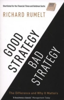 Image of Good Strategy/bad Strategy by Richard Rumelt Paperback