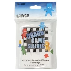 Image of Board Game Sleeves - Large (fits cards of 59x92mm) - 100 Sleeves