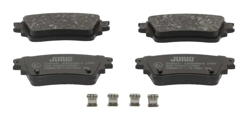 Image of JURID 574033J Brake pad set Brake Pad Set,disc brake (402)