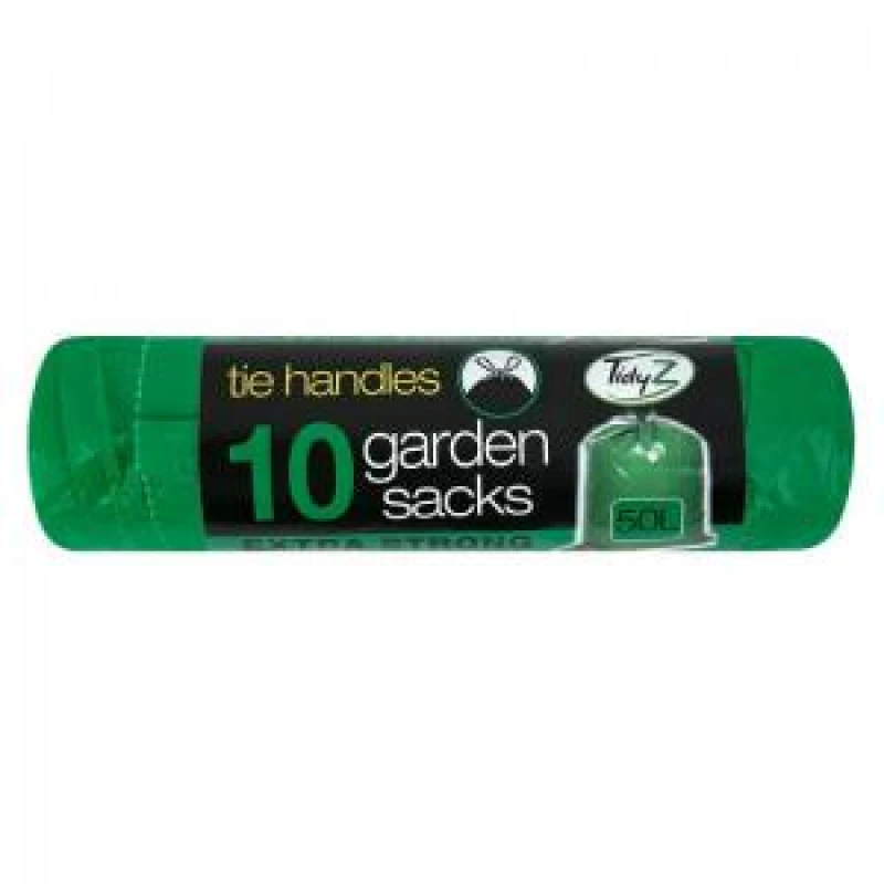 Image of Green Garden Refuse Sacks Handles 10s NWT252 NWT252
