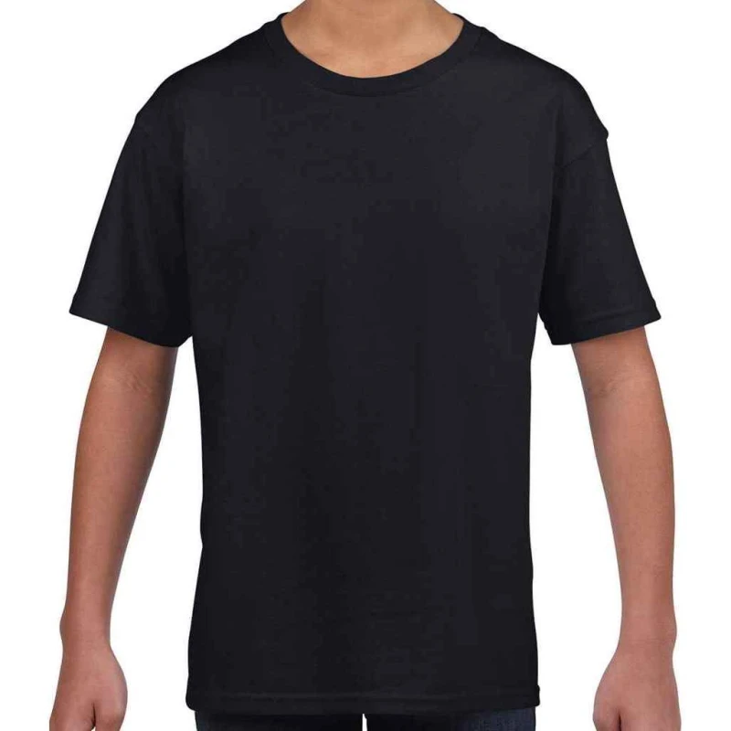 Image of Gildan Softstyle boys's in Black