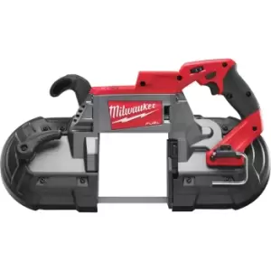 image of Milwaukee M18 CBS125 Fuel 18v Cordless Brushless Bandsaw No Batteries No Charger No Case