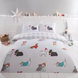 Image of Winter Tails Duvet Set - King