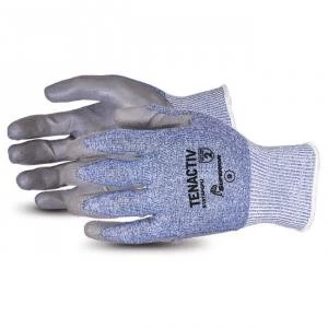 Image of Superior Glove Tenactiv Composite Knit Cut Resistant Grey 07 Ref