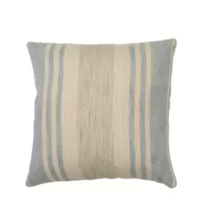 Image of Simply Green Florida Stripe Cushion Blue