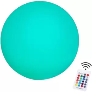 Image of HOMCOM LED Light Orb Rechargeable 16 Modes Wireless Remote Control